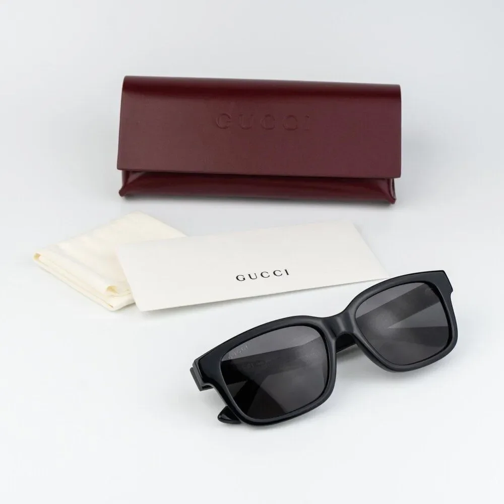 Gucci Men Sunglasses Black Square GG1583S 001 NEW AUTHENTIC